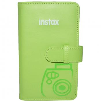 Fujifilm 70100136660 - Álbum para 108 Fotos Instax Mini, Color Verde Lima