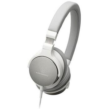 Audio-Technica ATH-SR5 Diadema Binaural Alámbrico Blanco - Auriculares