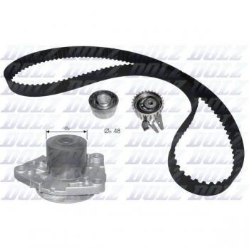 DOLZ Bomba de agua + kit de correa de distribución KD102