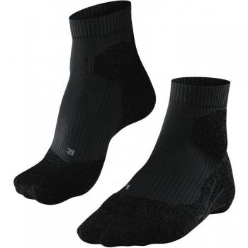Falke RU Trail Running Socks for Men - Black - Size 39-41