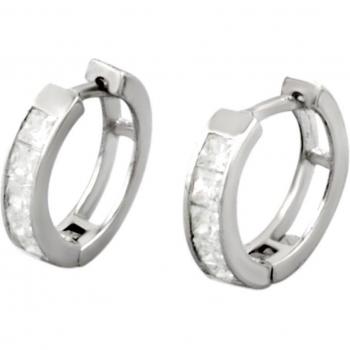 Pendientes Time Road WS01871 Plata Mujer