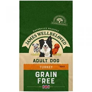 James Wellbeloved Adult sin cereales Pavo y verdura - Pack económico: 2 x 10 kg