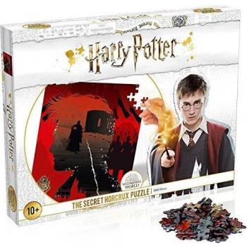 Winning Moves- Puzzle Harry Potter Secret Horcrux 1000 Piezas, Color White