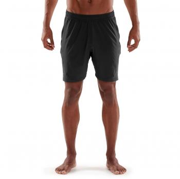 Skins para hombre pantalones cortos apoloimage 17.78 cm Plus, Negro, S, SP00221559001