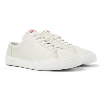 CAMPER Peu Touring Casual Shoes for Men - White, Size 45, Smooth Leather