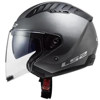 Casco Integral LS2 FF800 Storm II Faster Titanio Mate