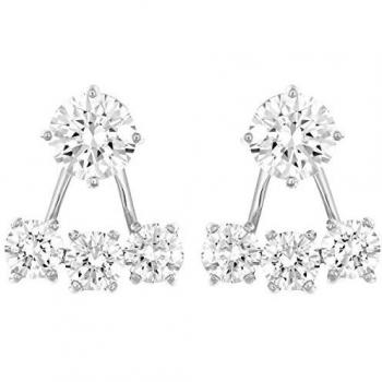 Swarovski Pendientes para mujer Attract Earring Jackets cristal transparente - 5123880