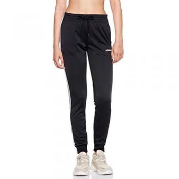 adidas W E 3S Pant Tri Sport Trousers, Mujer, Black/White, XS