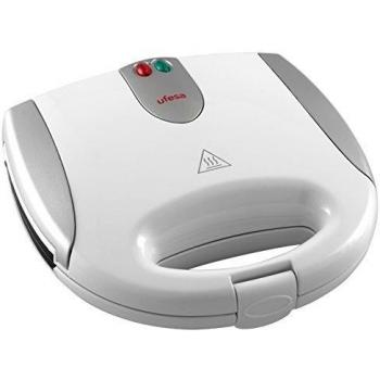 Ufesa Sandwichera SW7801, 780 W, De plástico, Blanco