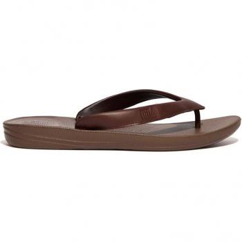 Fitflop Chanclas Iqushion Leather Marrón