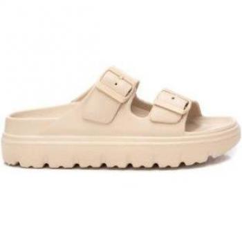 Sandalias Xti 142550 Nude con Detalle de Hebillas y Suela de Goma