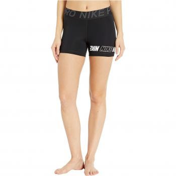 Nike W NP SPRT DSTRT Short 3IN Shorts, Mujer, Black/Anthracite/White, XS