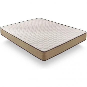 Colchón Viscoelástico Bamboo Confort 21cm +/-2 Pro-Nature Beige/Marrón 135X190 Cm