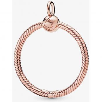 Pandora Rose Gold Plated Moments O Pendant 35mm