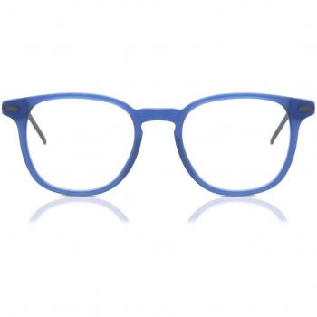 Cuadrado Montuta Completa Plástico Azul Armazones para Hombre - Gafas Anti-Azules - SmartBuy Collection