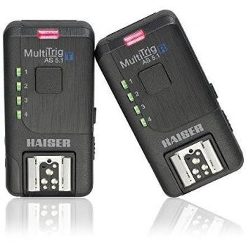 Kaiser 7001 - Disparador de Flash inalámbrico, Negro
