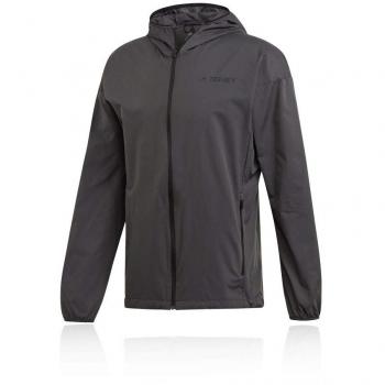 adidas Agravic Wind Chaqueta, Hombre, Gris Oscuro, Large