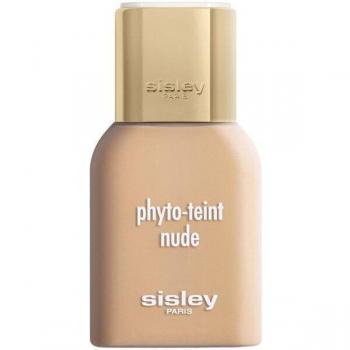 Sisley Phyto Teint Nude Makeup Base 30 ml - PHYTO-TEINT nude #2W1-light beige, lightweight liquid foundation, natural finish, buildable coverage, hydrating formula, suitable for all skin types