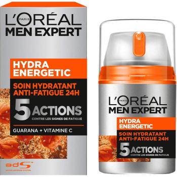 Crema Hidratante Anti-Fatiga 24H Hydra Energetic para Hombre - 50 ml - L'Oréal Men Expert