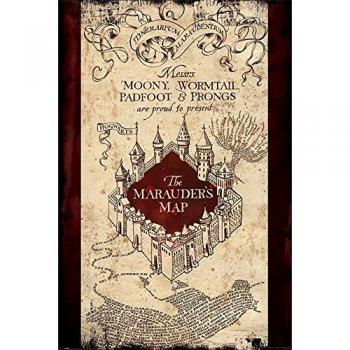Wizarding World Impresión, madera, multicolor, 61 x 91,5 cm