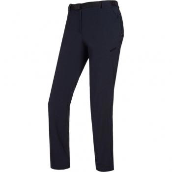 Pantalón largo de mujer Trangoworld Shandur, color negro, talla M, ideal para montaña