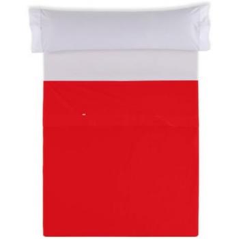 Sábana Encimera Rojo Amapola 240 x 270 cm Alexandra House Living