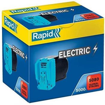 RAPID 20993700 - Cassette grapas 1x5000 para grapadoras eléctricas 5080E