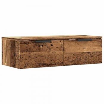 Armario de pared madera de ingeniería roble artisan 68x30x20 cm, Mueble de Pared, Armario Colgante