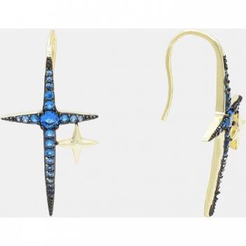 Pendientes Polaris con circonitas