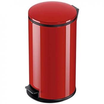 Hailo Pure 30 Recogedor, Metal, Rojo, 35.5 x 35.5 cm