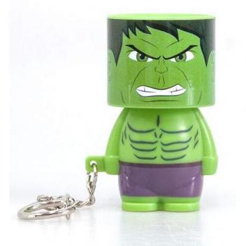 Llavero linterna Hulk. Marvel