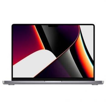 Portátil Apple MacBook Pro 14 2021 Space Gray con Chip M1 Pro de 10 núcleos, 16GB de RAM, SSD de 512GB y GPU de 16 núcleos