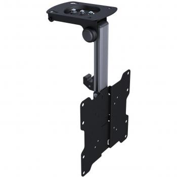 KUMA TV Soporte Pared - VESA Colgar Brazo Articulado de Pantalla Plana Curva Televisión - Universal Giratorio Inclinable Extensible Televisor Techo Mount 17 19 22 24 26 29 32 37 Pulgadas LCD