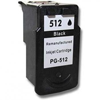 Tinteiro Compatible Canon PG-512 Negro 18ML para PIXMA MP240/MP260/MP480/MX320/MX330