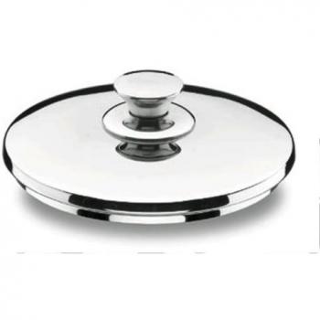 Lacor Tapa Vitrocor, Plateado, 28 cm