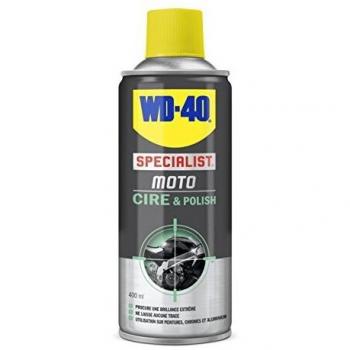 Spray Abrillantador y Cera para Moto WD-40 Specialist 400 ml