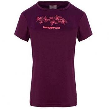 Trangoworld Taya Camiseta, Mujer, Morado Oscuro, M