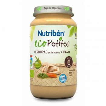 NUTRIBEN ECO VERDURAS DE LA HUERTA Y PAVO 200 GR
