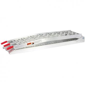Rampa de carga de aluminio de 2170 x 280 mm de ancho, carga de 340 kg