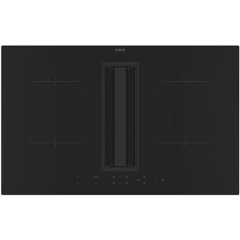 Placa de Inducción con Extractor CANDY CIH8I4CF, 80 cm, Negro