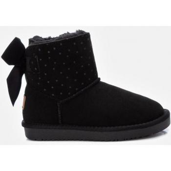 Botín de Niña Xti 150566 Camel Elástico Antelina Suave Estrellitas Decorativas Pelo Suela Antideslizante