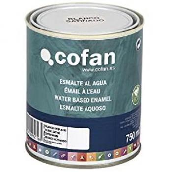 Esmalte Ecológico al Agua 750 ml Blanco Satinado Resistente y Duradero