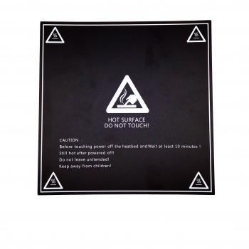 AptoFun New high-quality 3D printing platform film for 3D printer heated bed / printing bed Mk3 printing platform in black