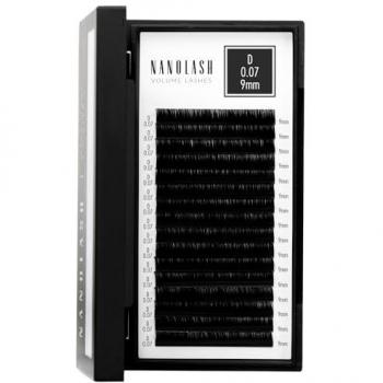 Pestañas postizas de volumen Nanolash 0.07 D 9mm 1 u