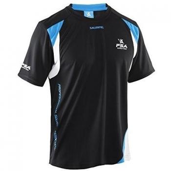 Salming - PSA Game Tee, color negro, talla XXL