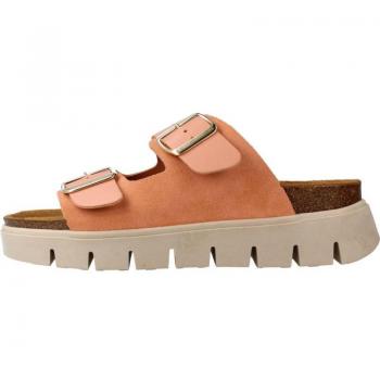 Sandalias Mustang Lion para mujer en color naranja
