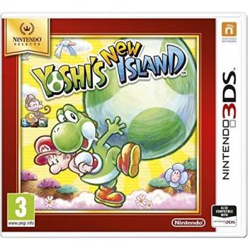 Yoshi's New Island Juego para Nintendo 3DS - Select, compatible con Nintendo 3DS, plataforma de juego en 2D, gráficos coloridos y estilo artístico encantador, personajes icónicos de la serie Yoshi, niveles desafi