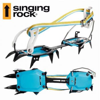 Crampones Semi-Automáticos Singing Rock Fakir III Negro Azul