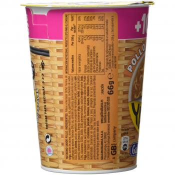 Yatekomo Fideos Orientales con sabor de pollo - 66 gr