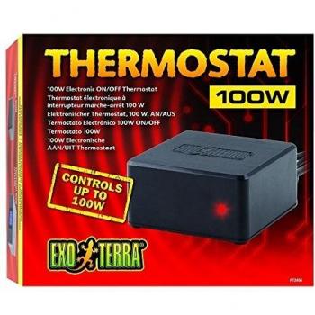 Exo Terra Reptile Electronic On/Off Thermostat, 100 W